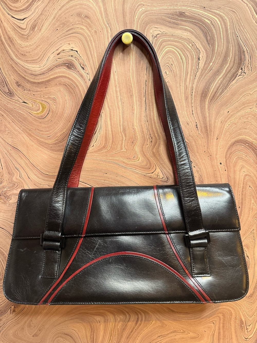 Vintage BCBG Max Azria Y2K Baguette Shoulder Bag